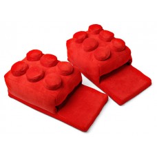 Тапочки «Lego» красный