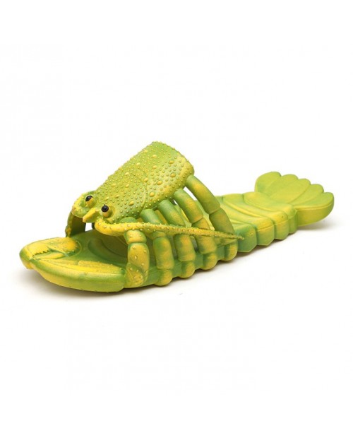 Тапочки-шлепки «Ракоходы» зеленые